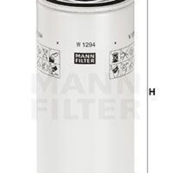 Olejový filtr MANN-FILTER W 1294 W 1294