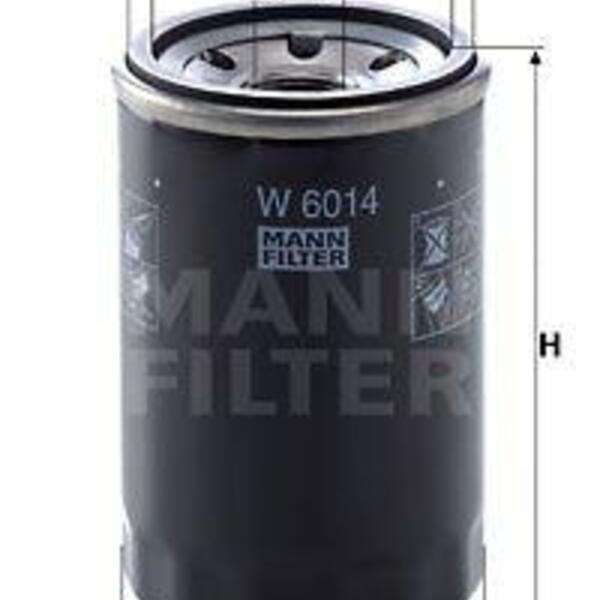 Olejový filtr MANN-FILTER W 6014