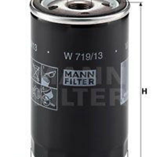 Olejový filtr MANN-FILTER W 719/13 W 719/13