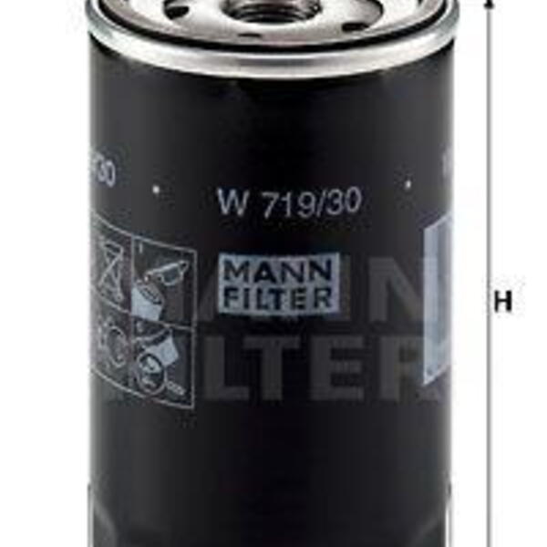 Olejový filtr MANN-FILTER W 719/30