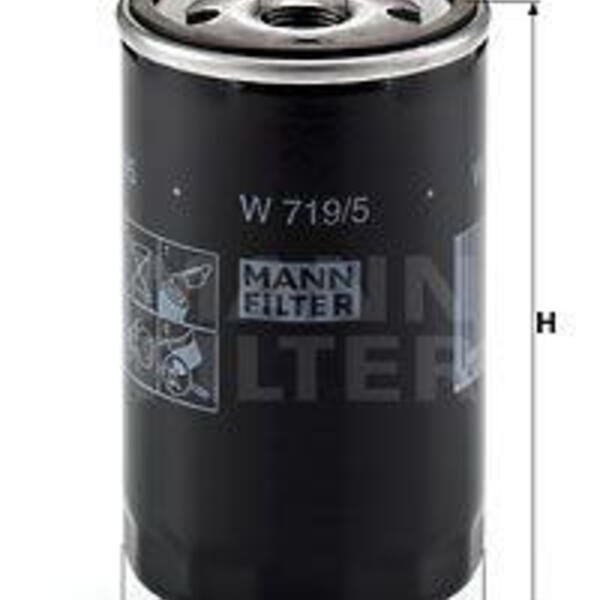 Olejový filtr MANN-FILTER W 719/5