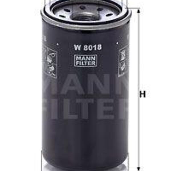 Olejový filtr MANN-FILTER W 8018