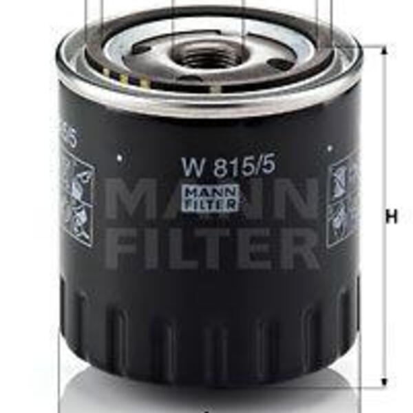 Olejový filtr MANN-FILTER W 815/5