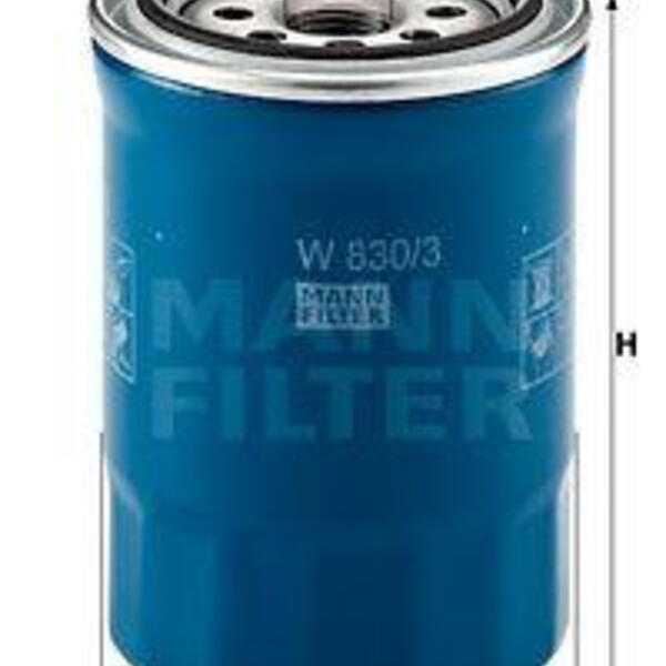 Olejový filtr MANN-FILTER W 830/3