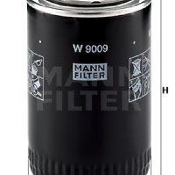 Olejový filtr MANN-FILTER W 9009 W 9009