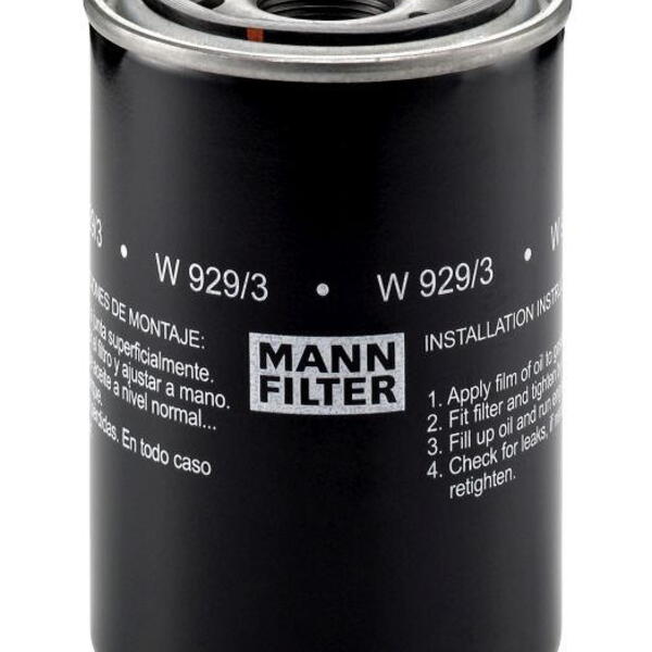 Olejový filtr MANN-FILTER W 929/3