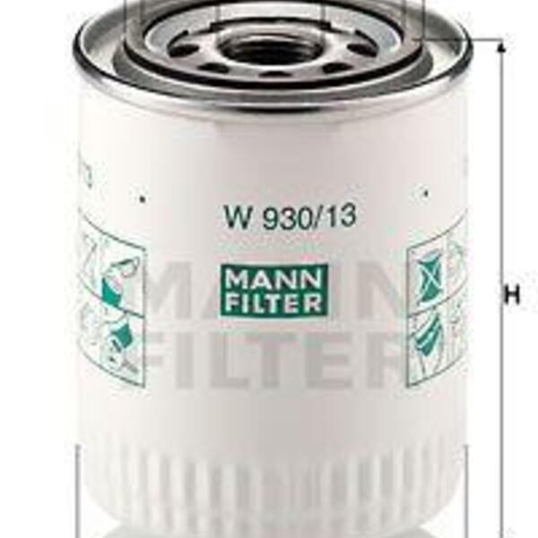 Olejový filtr MANN-FILTER W 930/13