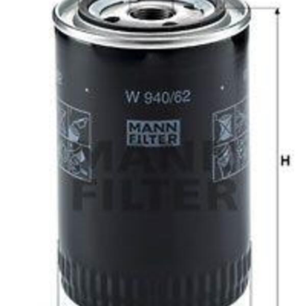 Olejový filtr MANN-FILTER W 940/62