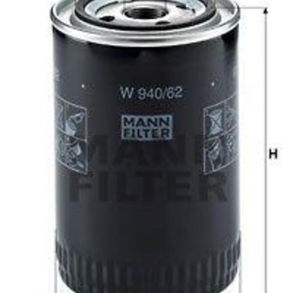 Olejový filtr MANN-FILTER W 940/62