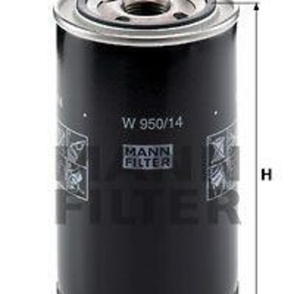 Olejový filtr MANN-FILTER W 950/14 W 950/14