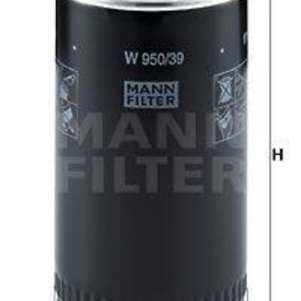Olejový filtr MANN-FILTER W 950/39 W 950/39