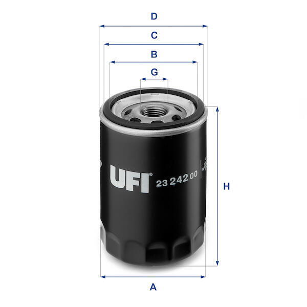 Olejový filtr UFI 23.242.00
