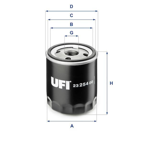 Olejový filtr UFI 23.254.00