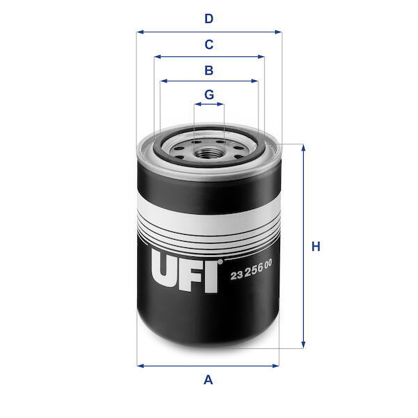 Olejový filtr UFI 23.256.00