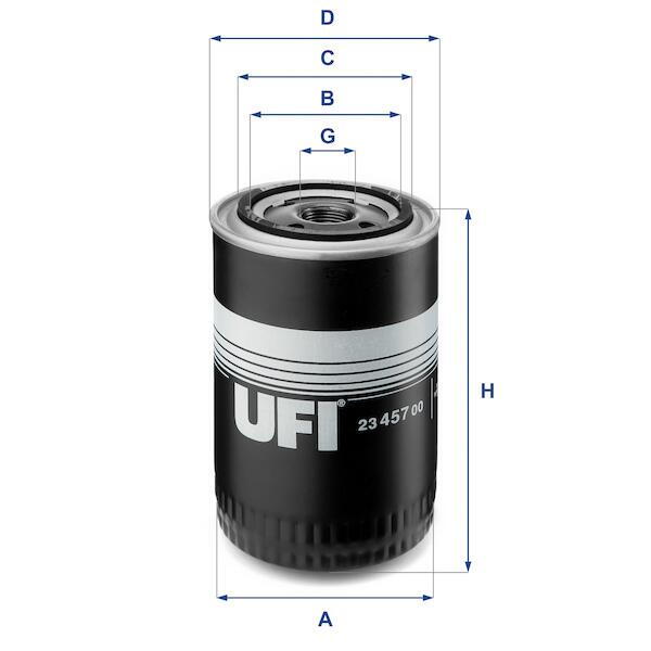 Olejový filtr UFI 23.457.00