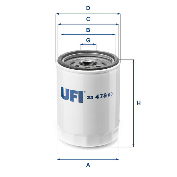 Olejový filtr UFI 23.478.00