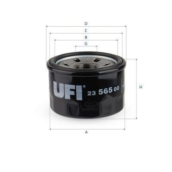 Olejový filtr UFI 23.565.00