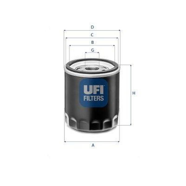 Olejový filtr UFI 23.786.00