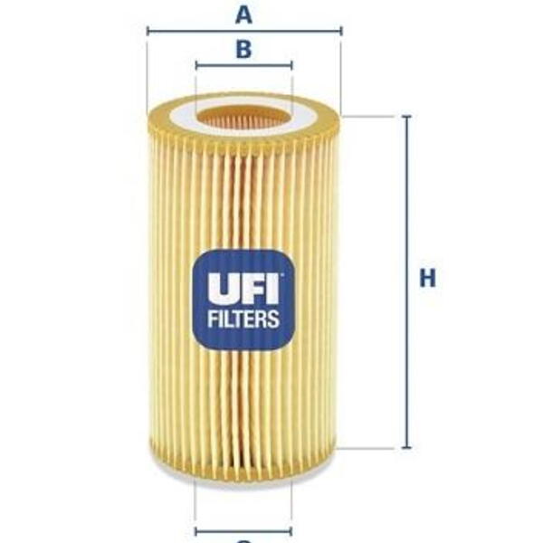 Olejový filtr UFI 25.013.00