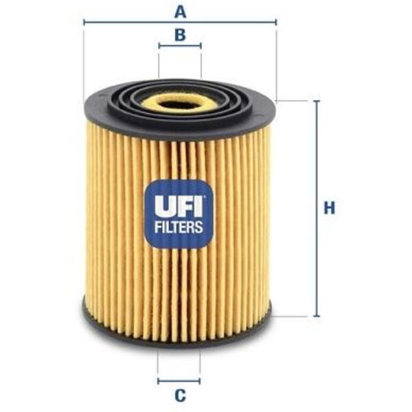 Olejový filtr UFI 25.034.00