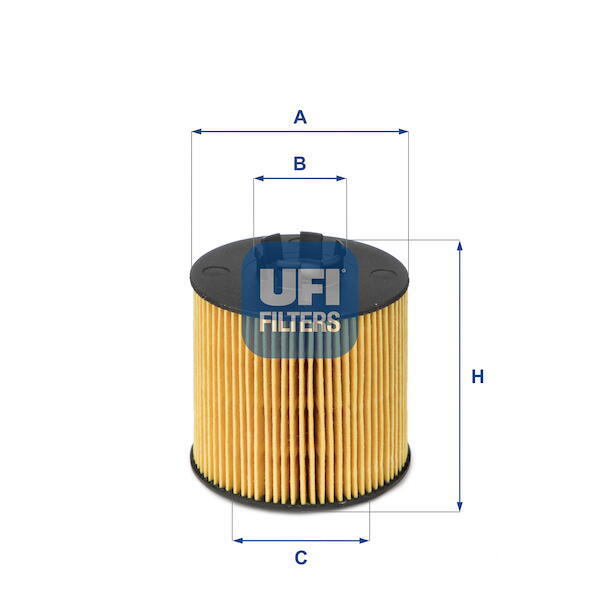 Olejový filtr UFI 25.047.00