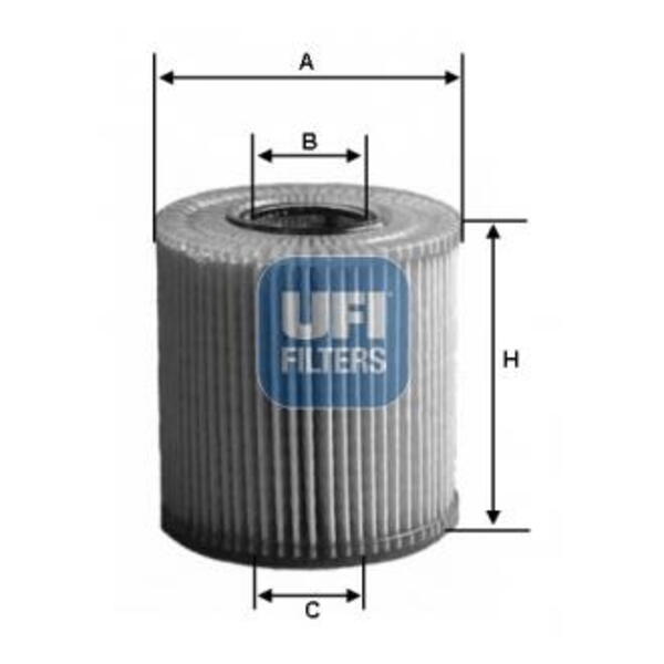 Olejový filtr UFI 25.058.00