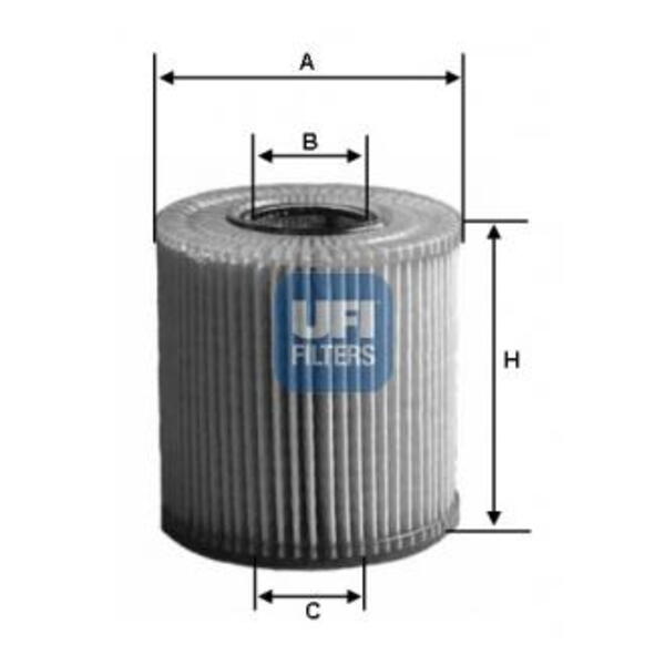 Olejový filtr UFI 25.080.00