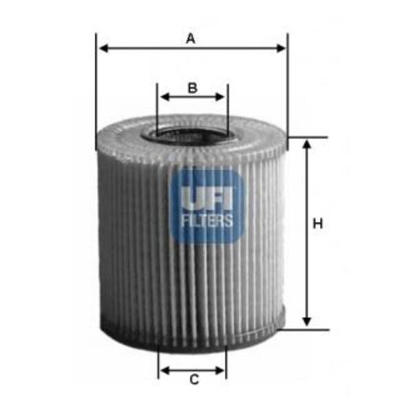 Olejový filtr UFI 25.086.00
