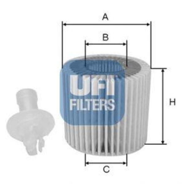 Olejový filtr UFI 25.116.00