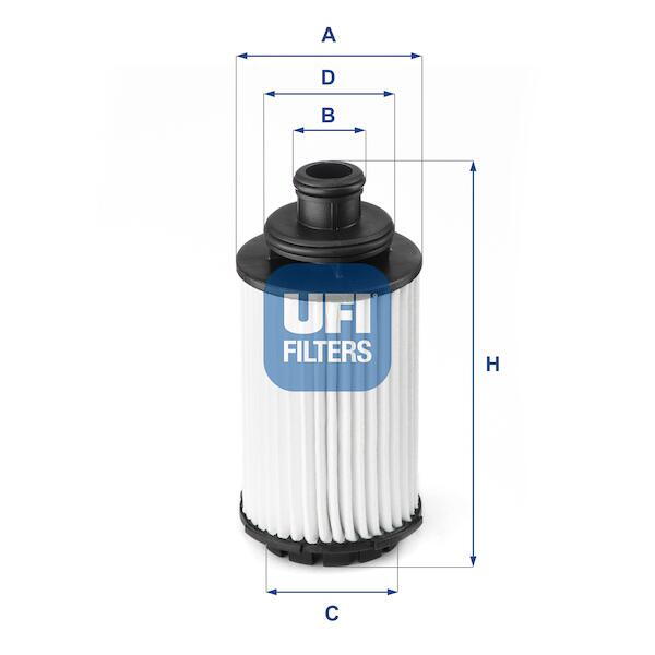 Olejový filtr UFI 25.118.00