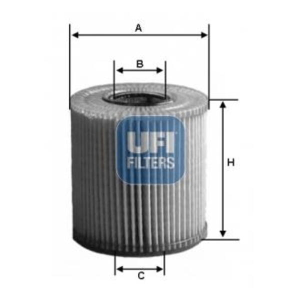 Olejový filtr UFI 25.152.00