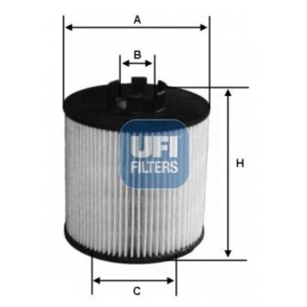 Olejový filtr UFI 25.199.00