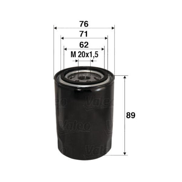 Olejový filtr VALEO 586000