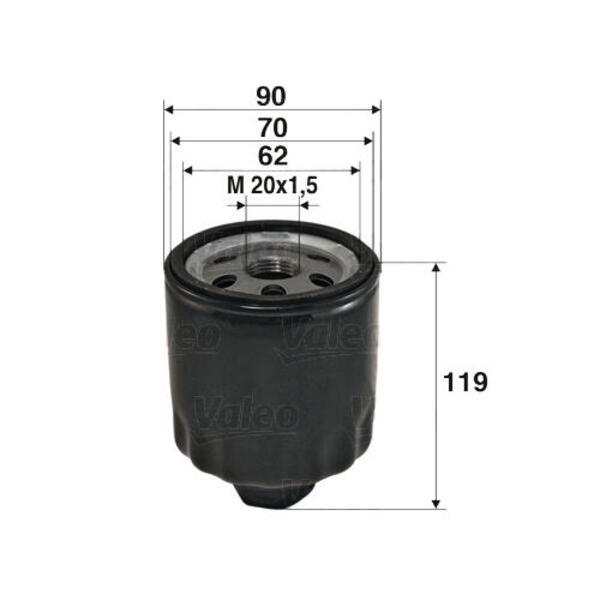 Olejový filtr VALEO 586020