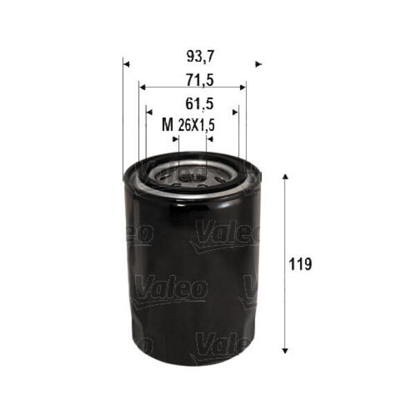Olejový filtr VALEO 586090