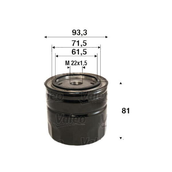 Olejový filtr VALEO 586110