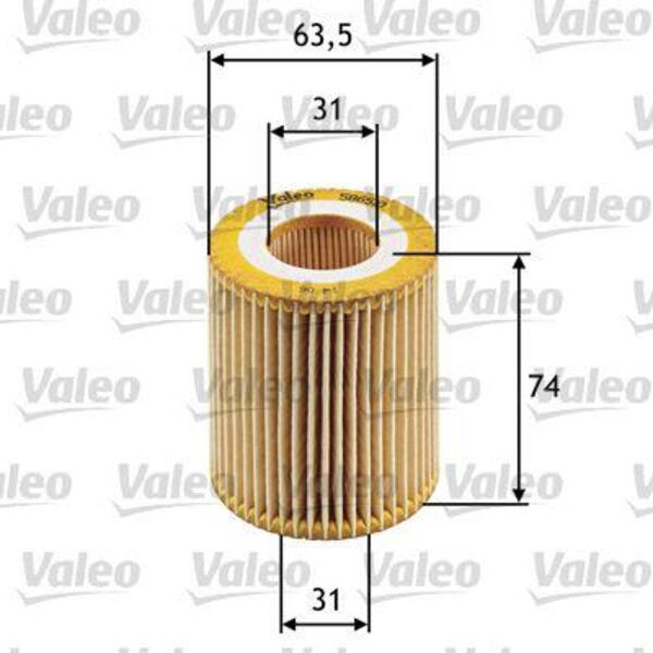 Olejový filtr VALEO 586510