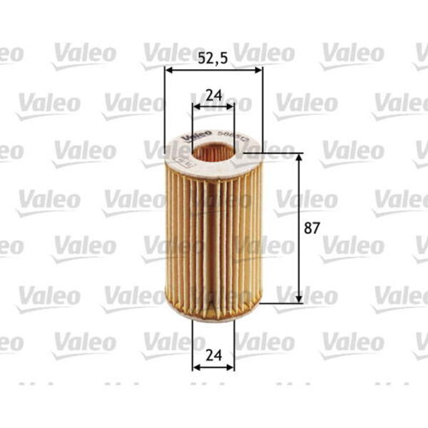 Olejový filtr VALEO 586512
