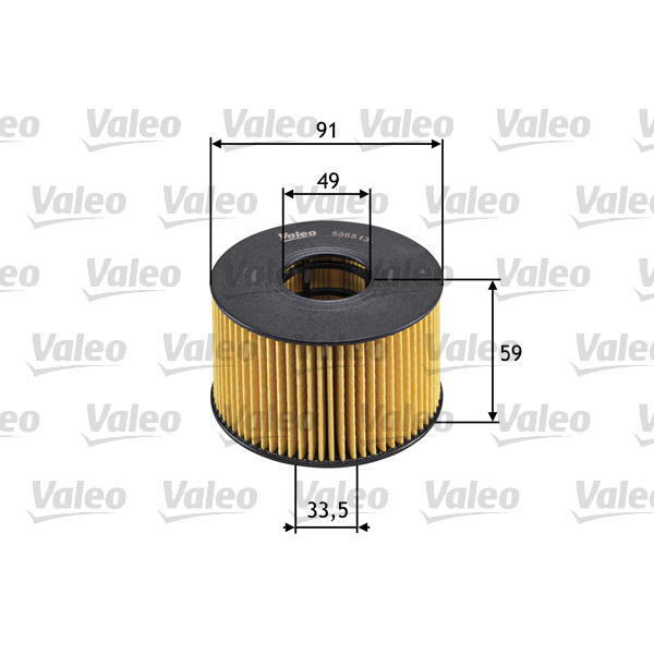 Olejový filtr VALEO 586513