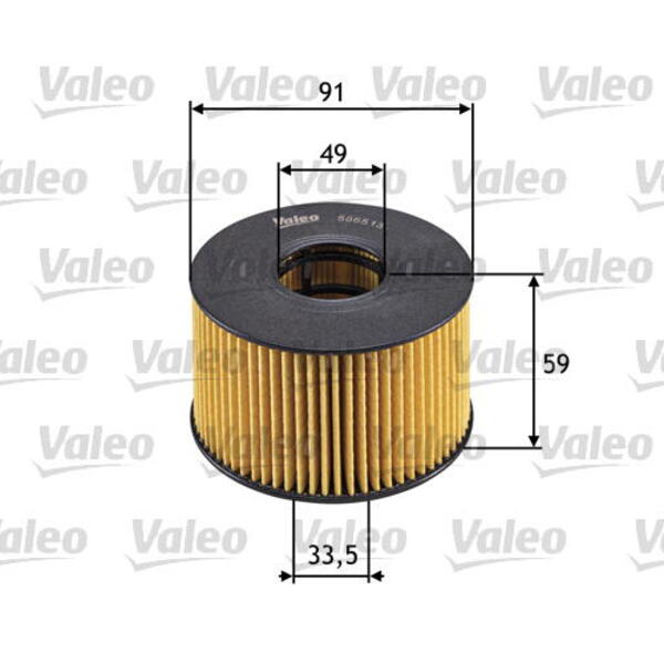 Olejový filtr VALEO 586513