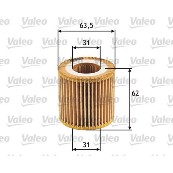 Olejový filtr VALEO 586536