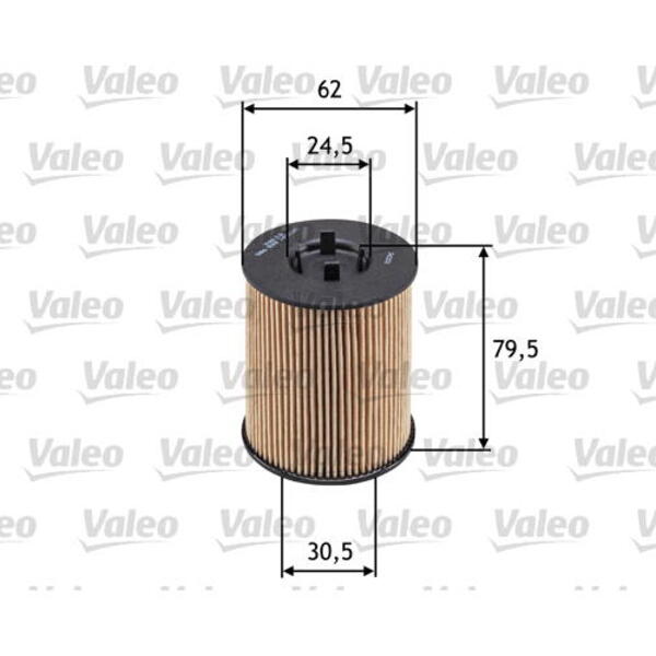 Olejový filtr VALEO 586539