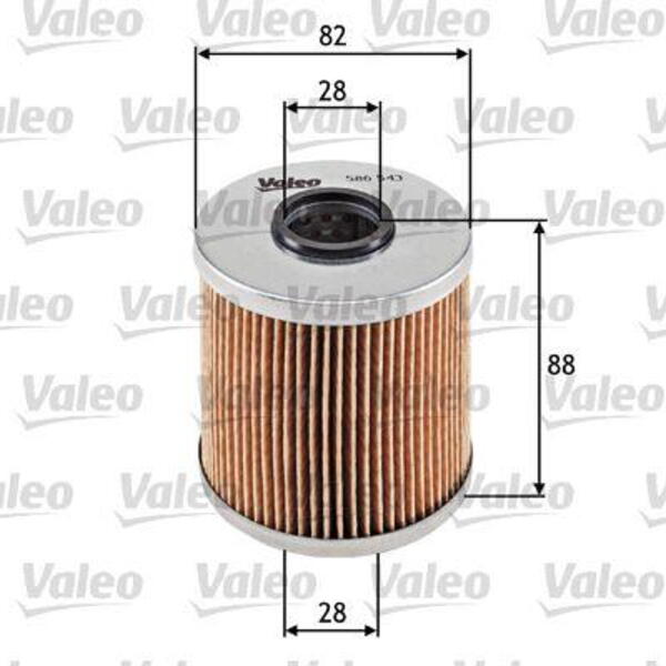 Olejový filtr VALEO 586543