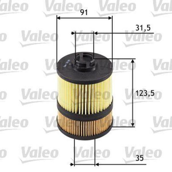 Olejový filtr VALEO 586549