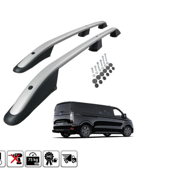Omtec Otomotiv A.Ş (Turkey) OMTEC podélné střešní nosiče (hagusy) dlouhá verze L2 - Ford T