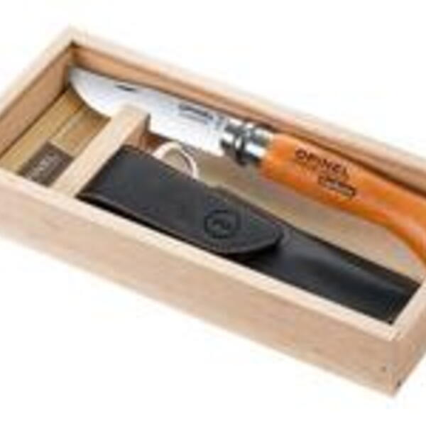 Opinel VRN 8 Carbon, dárkové balení