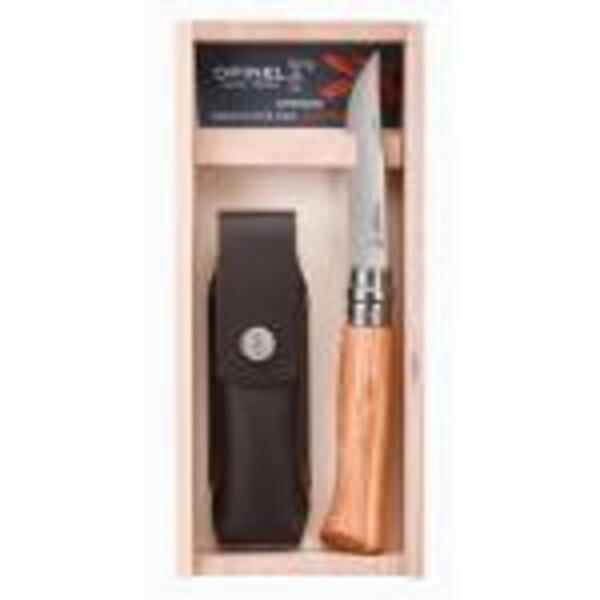 Opinel VRN 8 Inox Olive, dárkové balení