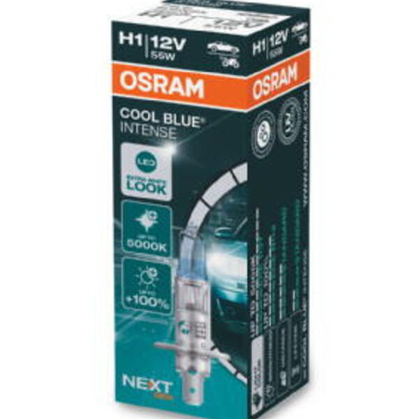 Osram Cool Blue Intense H1 P14,5s 12V 55W