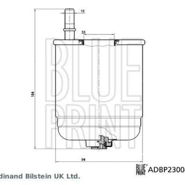 Palivový filtr BLUE PRINT ADBP230047