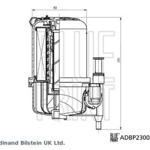 Palivový filtr BLUE PRINT ADBP230054